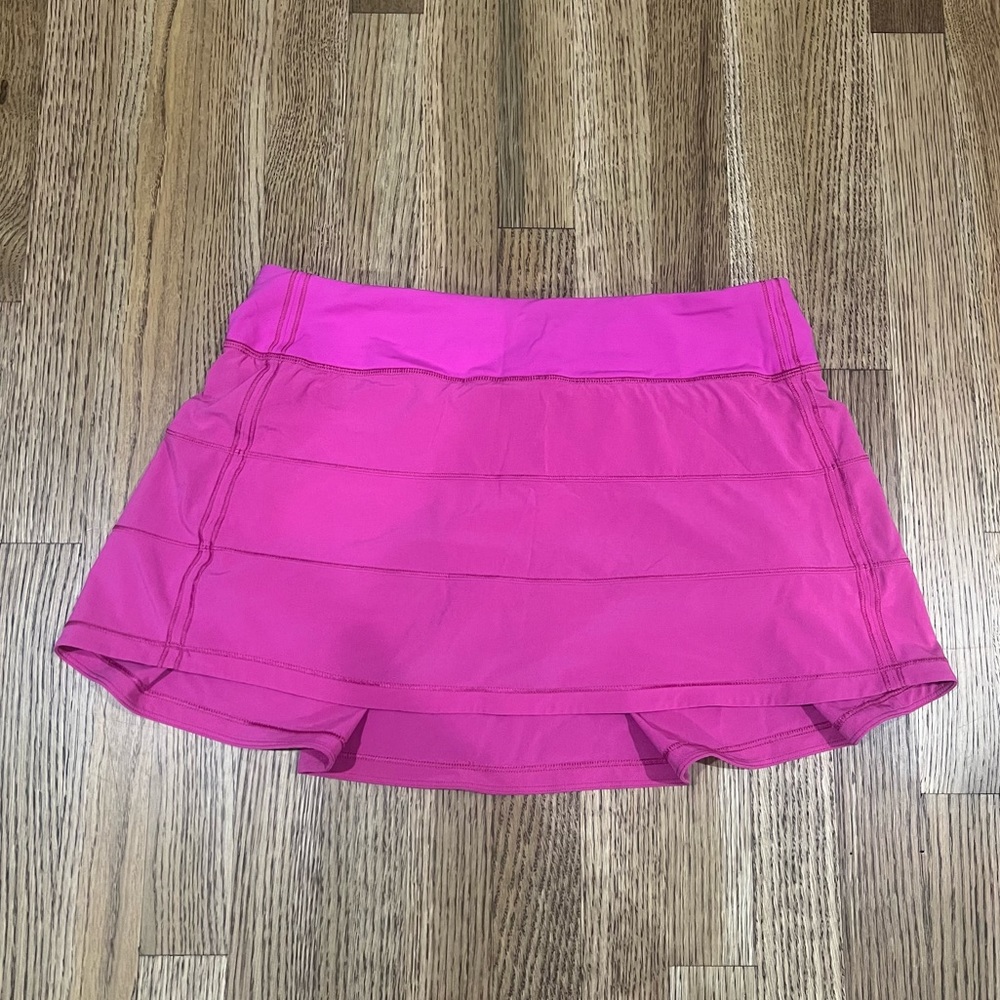Lululemon Pace Rival Mid-Rise Skirt in Sonic Pink